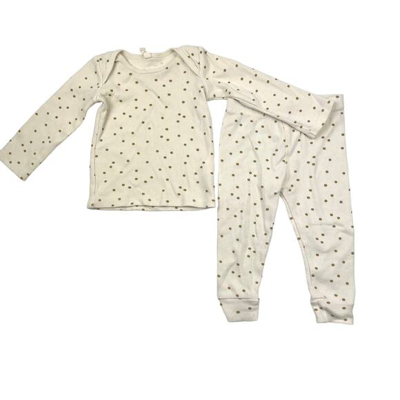 Quincy Mae Other - Quincy Mae Ribbed Neutral Dots Set